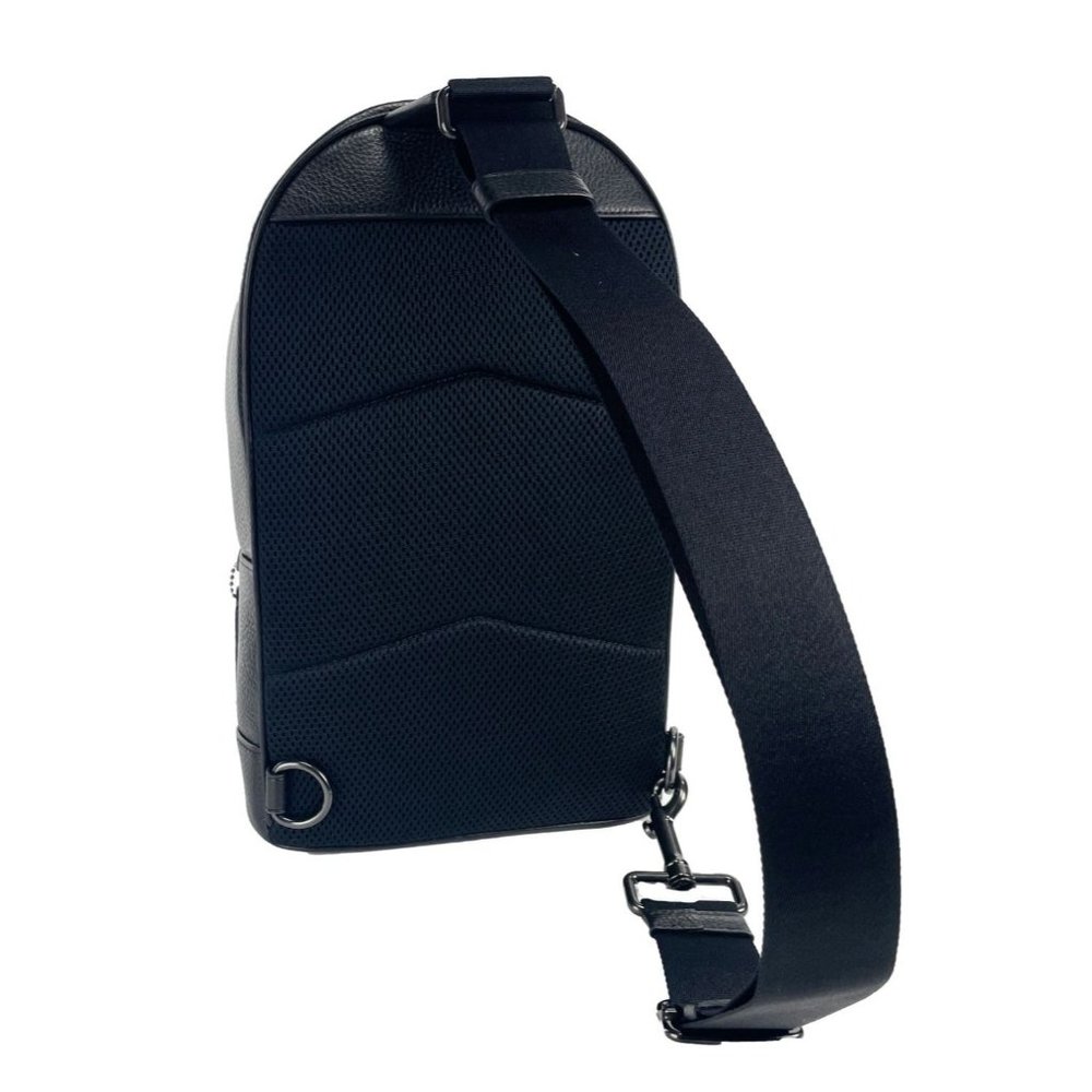 NEW Coach West Black Pebbled Leather Sling Pack Bag 2540 NWT - Picture 3 of 6